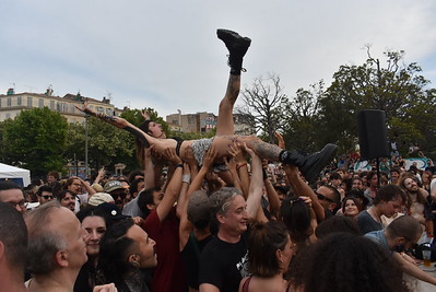 Daniel Sani & les Monomaniaques, Claque, Filade, Rakel Traxx, Clameurs, Sasha Vaughan, Ganagobie, Monastr, Abstract Puppet, Las Grimas, Samedi Midi, Glitch, qb, Le Bien, Cagnard, Krieglestein (La Plaine du Rock, 3&egrave;me &eacute;dition) en concert